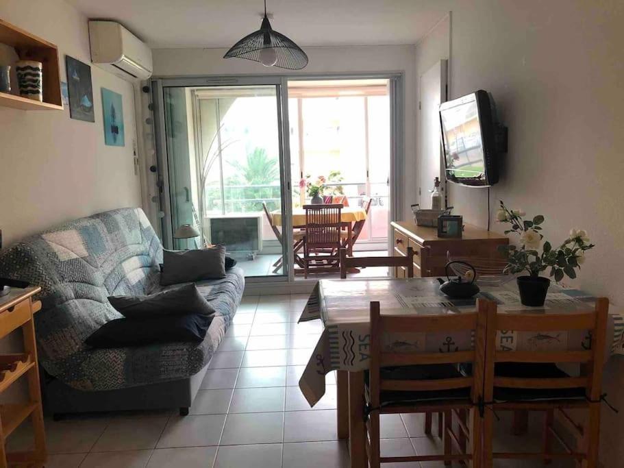Coquet T2, Quartier Des Quilles, Climatise, 300M Des Plages Sète Esterno foto